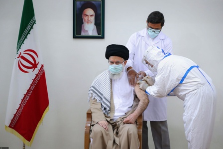 بیانات رهبر معظم انقلاب اسلامی ایران پس از دریافت نوبت دوم واکسن ایرانی کرونا